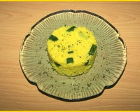 Risotto aux courgettes, parmesan et curcuma