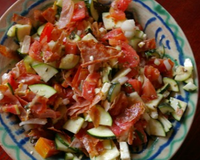 Salade d'été croustillante et fondante