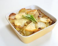 Tartiflette au tofu fumé