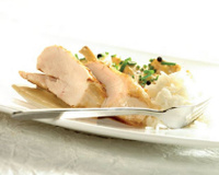Blanc de poulet sauce champignons