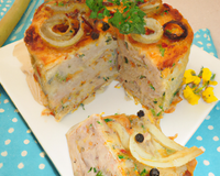 Cake filets de maquereaux marinés