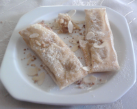 Pommes râpées en feuille de brick