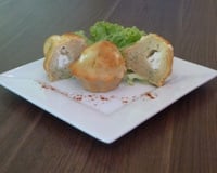 Muffins au chèvre frais et au persil