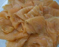 Saumon fumé sur pain d'épice