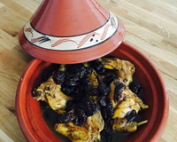 Tajine de lapin aux pruneaux
