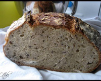Miche de pain aux céréales