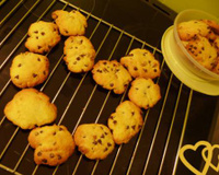 Cookies moelleux au chocolat et raisins secs