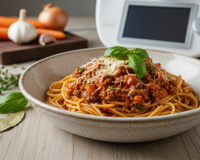 Spaghettis à la bolognaise au thermomix