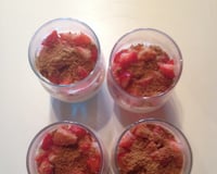Tiramisu aux fraises au thermomix