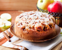 Moelleux aux pommes et cannelle au Cookeo