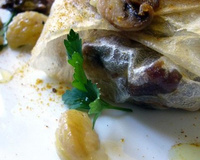 Mini-pastilla du sud-ouest aux marrons glacés