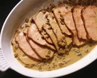 Rôti de veau campagnard