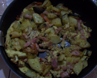 Plat d'hiver rapide pour le soir avec sa petite salade d'accompagnement.