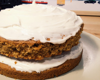 Carrot cake avec glaçage