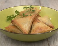 Briouates ou bricks à la viande hâchée épicée