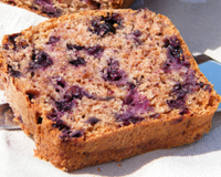 Cake banane / myrtilles (sans beurre)