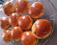 Brioche à la fleur d'oranger et pépites de chocolat