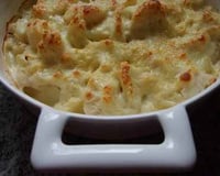 Gratin d'oignons et de chou-fleur