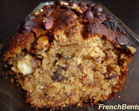 Cake aux fruits secs et pommes