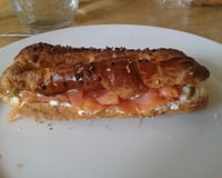 Eclair au saumon fumé