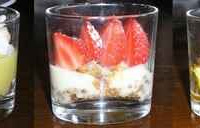 Trio de tartes en verrines