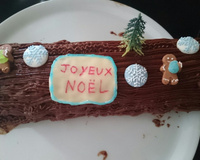 Bûche tout chocolat