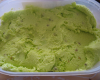 Glace à la pistache classique