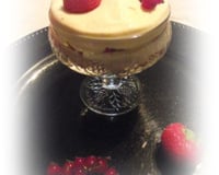 Crème de mascarpone aux fraises