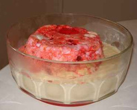 Îles flottantes aux pralines