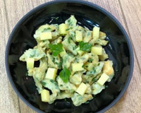 Spaetzle aux fines herbes et au comté