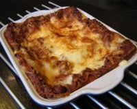Lasagnes à la bolognaise avec sa béchamel