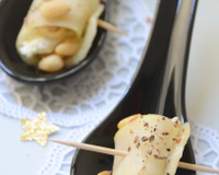 Bouchée de poire au chèvre