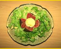 Des figues fraîches garnies de palets de Chavroux !