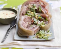 Tête de veau poulette, gremolata au citron