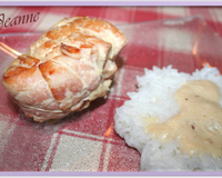 De bonnes escalopes farcies avec du veau, jambon de parme et mozzarella !