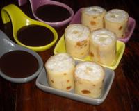 Une recette de makis sucré revisités.Un dessert frais, original et goûteux. Vos convives devrait appréciez ce moment de plaisir. Cette recette remporte la 1ère place…