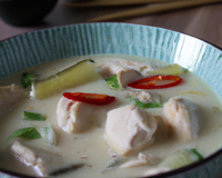 Soupe asiatique (poulet - coco)