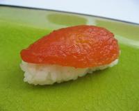 Un sushi aux saveurs et couleurs nipponnes mais sans thon cru !