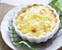 Gratin de panais et de pommes de terre au Saint Albray