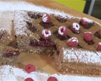 Tarte Linzer chocolat-framboise