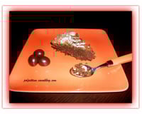 Torta caprese, fondant