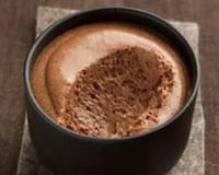 Mousse chocolat-caramel