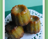 Cannelés pistache