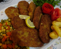 Côtelettes de poulet à la russe