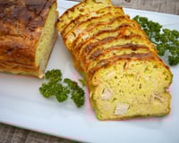 Cake au surimi et ciboulette