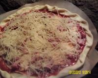 Une délicieuse pizza très vite réalisée avec de la pâte feuilletée.