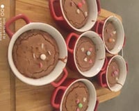 Coulant au chocolat cœur caramel