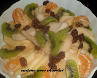 Salade de fruits d'hiver maison