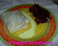 Une pastilla toute légère avec une petite sauce surprenante