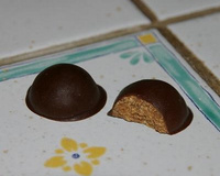 Truffes praliné au Roquefort